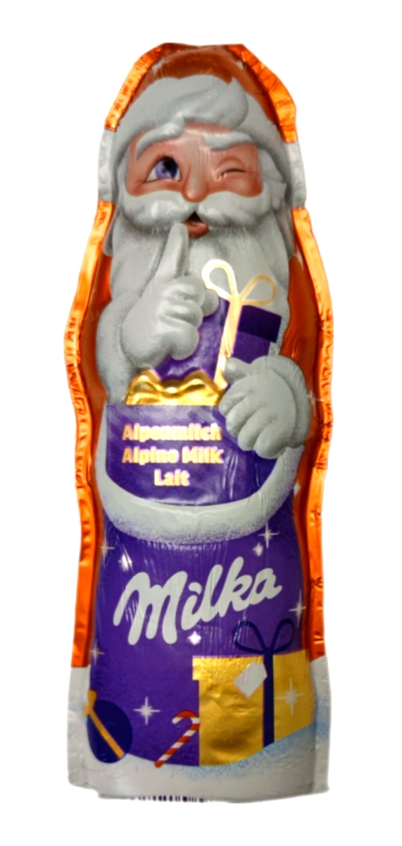 Milka Alpenmilchschokolade Weihnachtsmann 45g